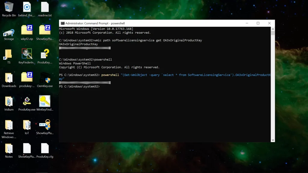 Windows product key