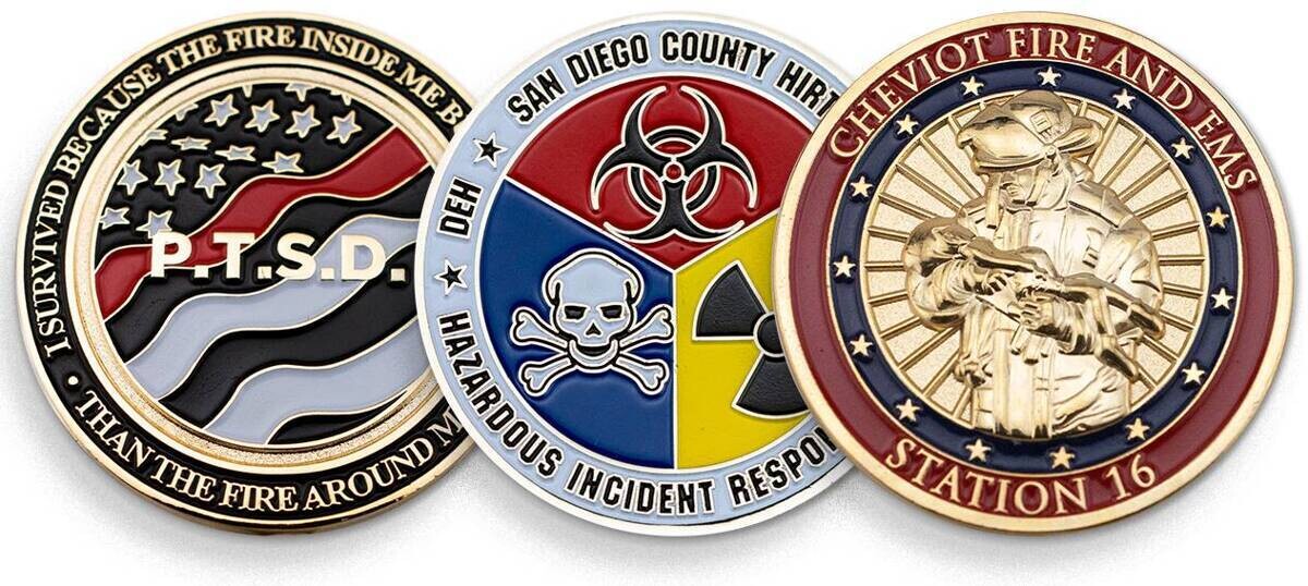 Firefighter Coins